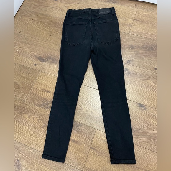 Denim Forum The Lola High Rise Skinny Black Jean Aritzia 25L 26W - Picture 4 of 9